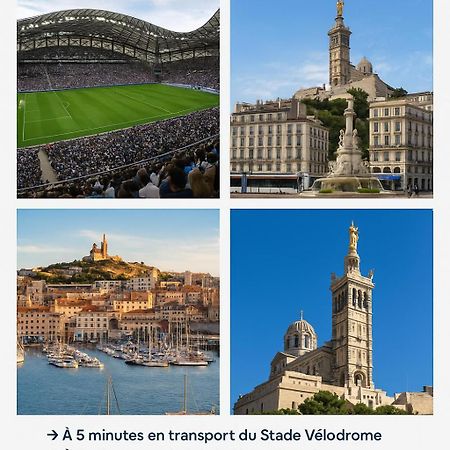 Massilia Mood ,Centre, Stade Velodrome, La Timone, La Conception , Wifi Gratuite Marseille Ngoại thất bức ảnh